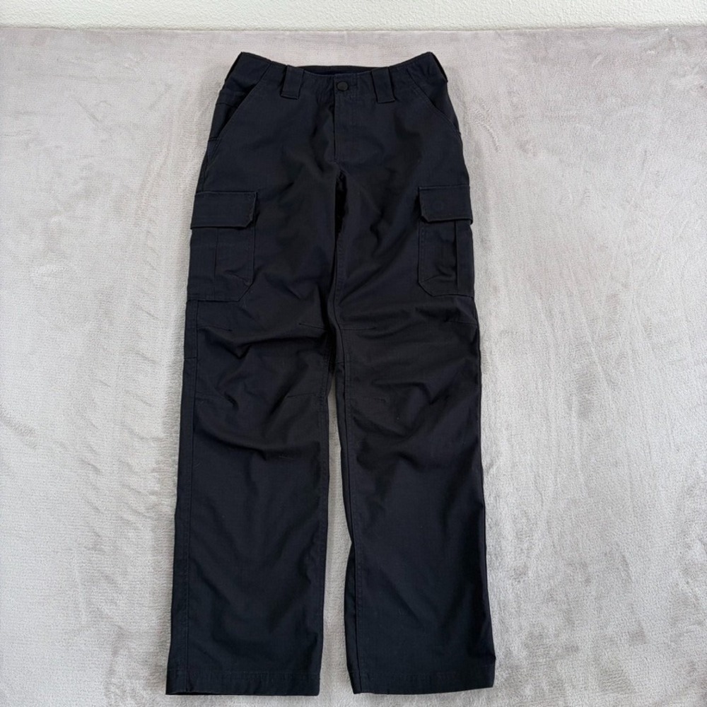 Under Armour UA Storm Tactical Patrol Cargo Pants in Black‎ Ripstop Men 30x32